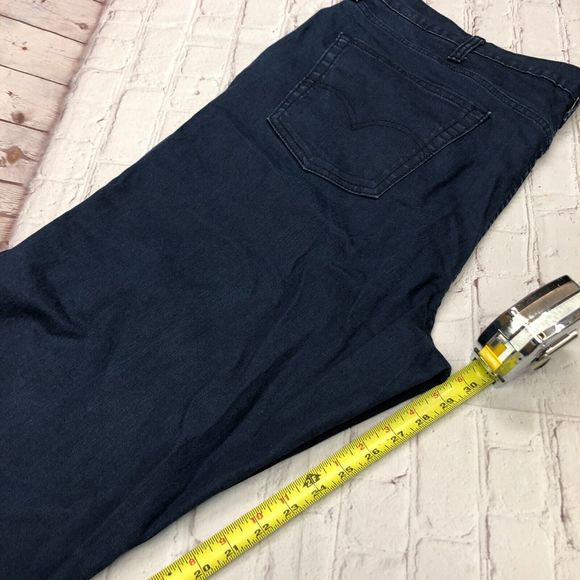 Levi's 541 Men Blue Denim Jeans Size 42X32 Athletic Taper  M096 -3 - Picture 5 of 16